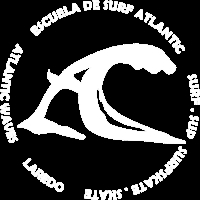 logotipo ESCUELA DE SURF ATLANTIC