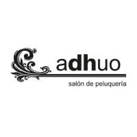 logotipo PELUQUERíA ADHUO