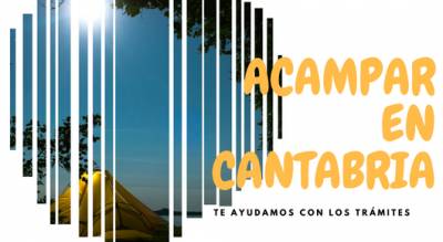 tramites acampar cantabria