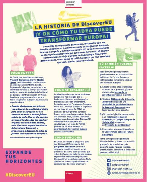 La historia de DiscoverEU