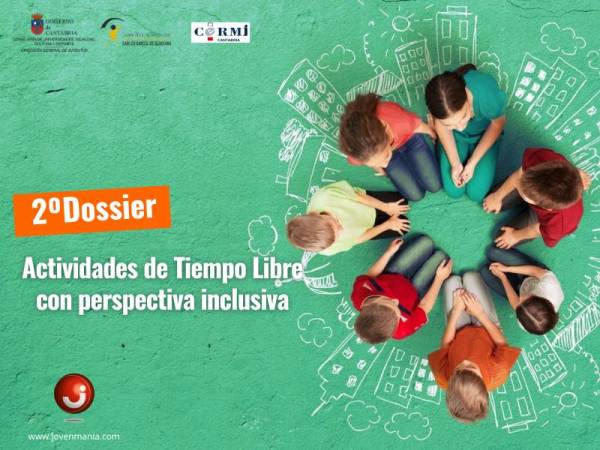 portada del dossier de actividades con perspectiva inclusiva