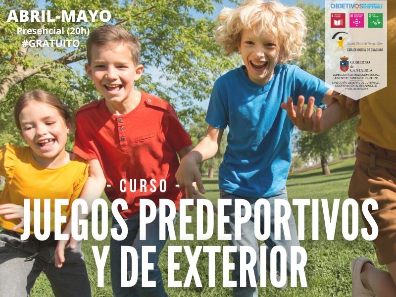 Folleto curso juegos predeportivos y de exterior 