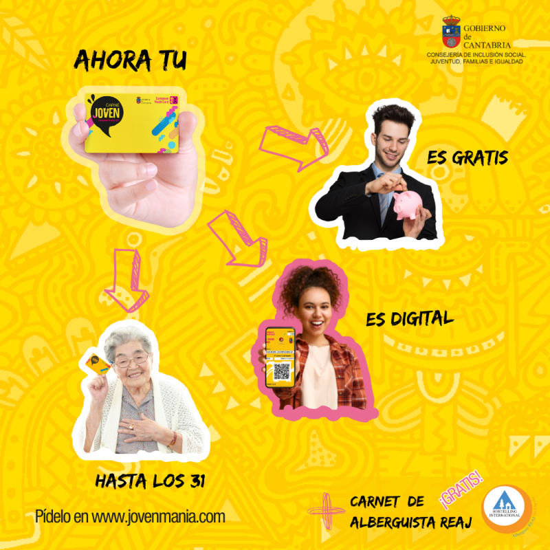  tu Carnet Joven es Gratis, Virtual y hasta que cumplas 31