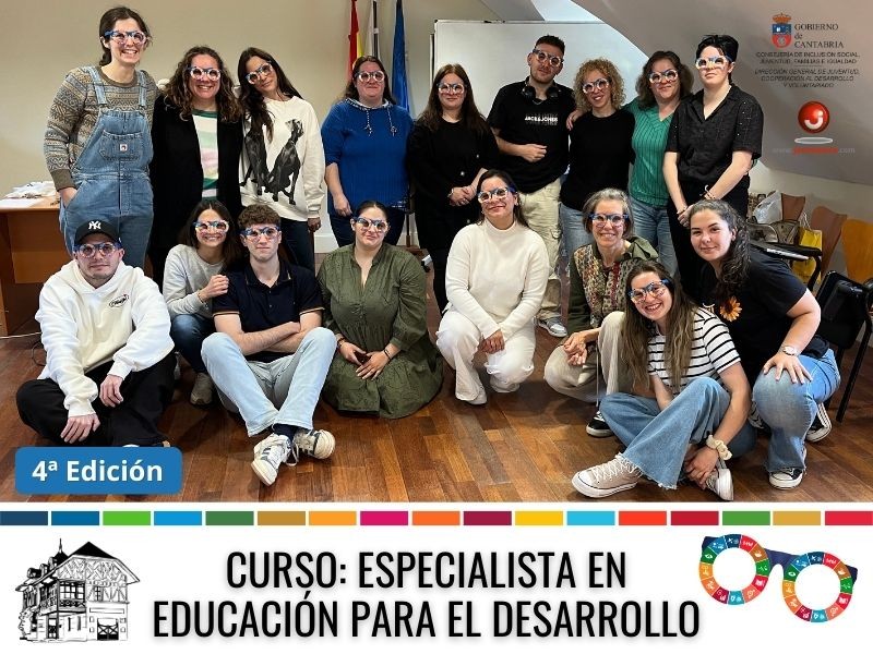 Alumnado del curso de Especialista en Educación para el Desarrollo 