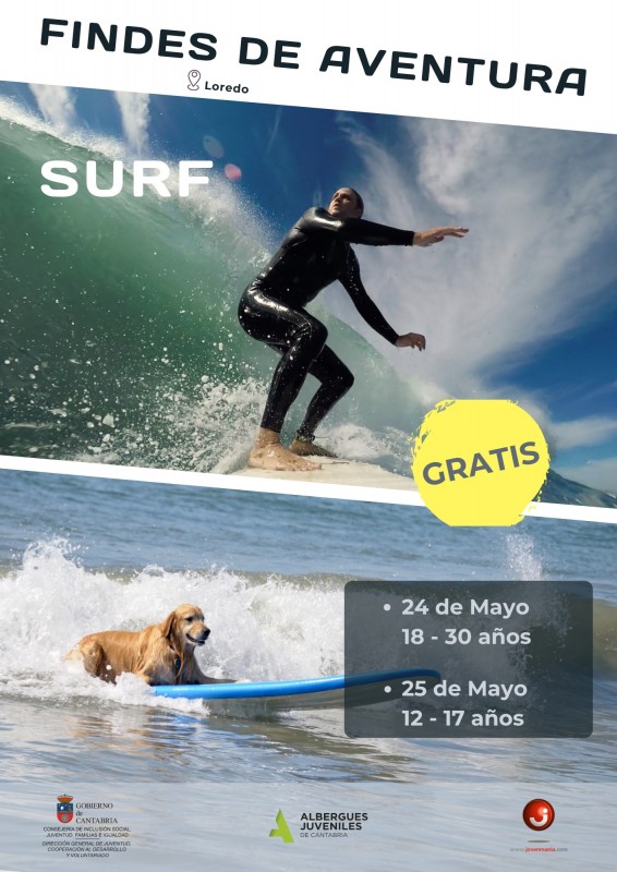 'Findes de Aventura  Surf en Loredo gratis