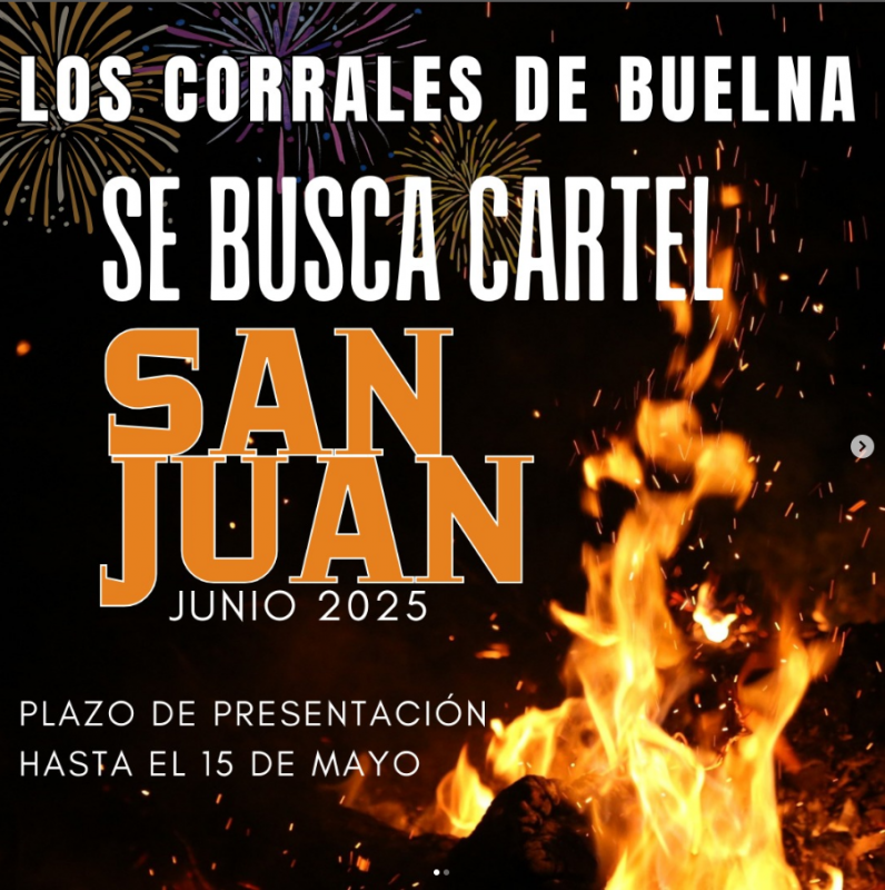 Cartel de los Corrales de Buelna, se busca carte San Juan 2025