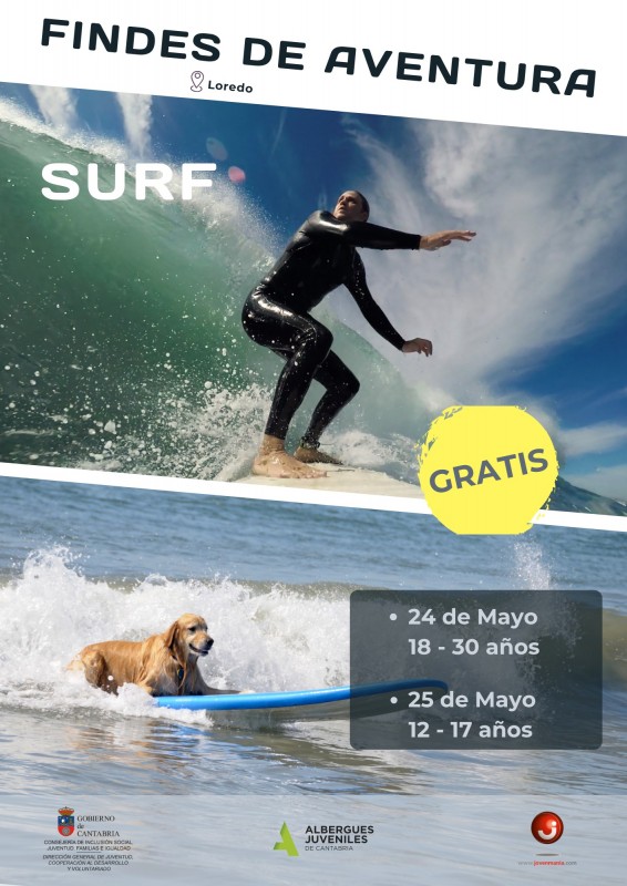 Findes de Aventura surf en loredo