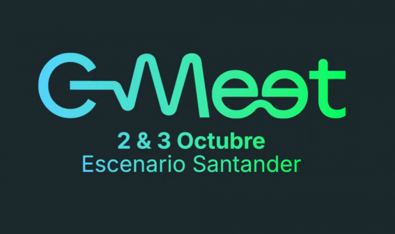 cartel promociona del evento con fondo negro y letras verde flúor