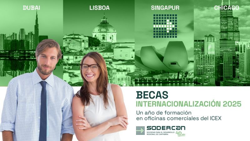 becas de formación en comercio internacional sodercan