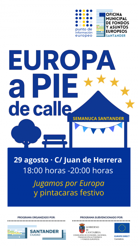 Cartel del evento del día, indica lugar y hora.