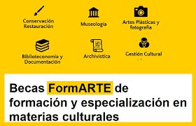 cartel promocional en amarillo con letras negras