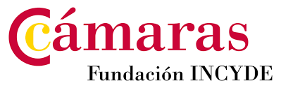 Logotipo de La Fundación INCYDE dedicada al fomento y a la formación del espíritu empresarial, y a la creación y consolidación de empresas.