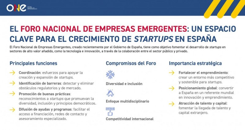 Texto rojo y azul resumiendo las funciones y objetivos del foro