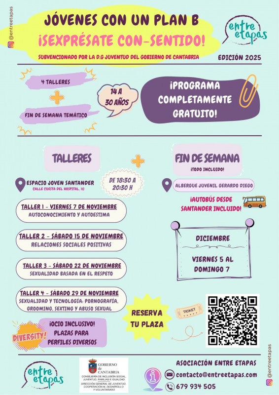 cartel delprograma Sexprésate con-sentido