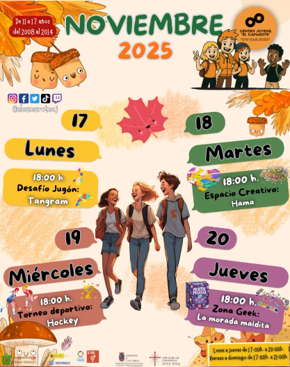 Imagen del programa completo semanal de Castro