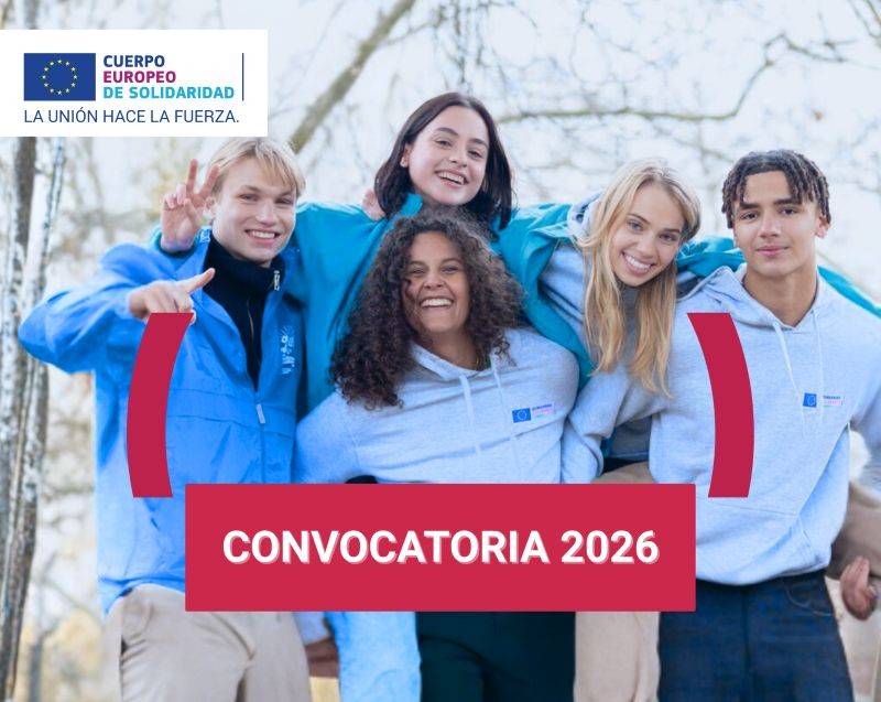 Convocatoria 2026 del "Cuerpo Europeo de Solidaridad" 