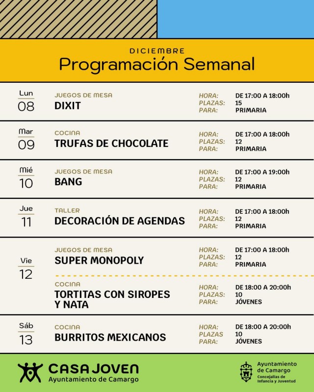 cartel completo de la programación