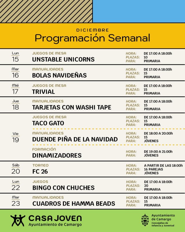 cartel de la programaci&oacute;n completa