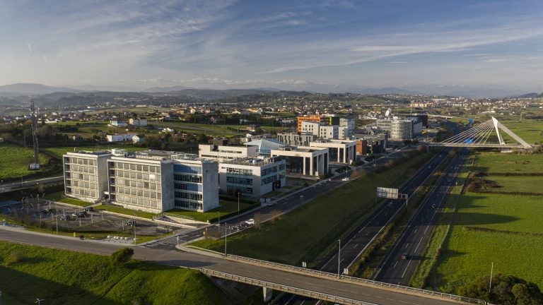 Vista aérea del Parque Científico y Tecnológico de Cantabria