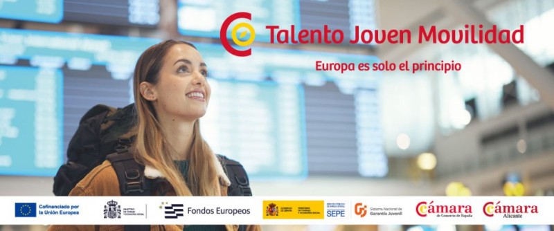 Cartel del Programa Talento Joven Movilidad