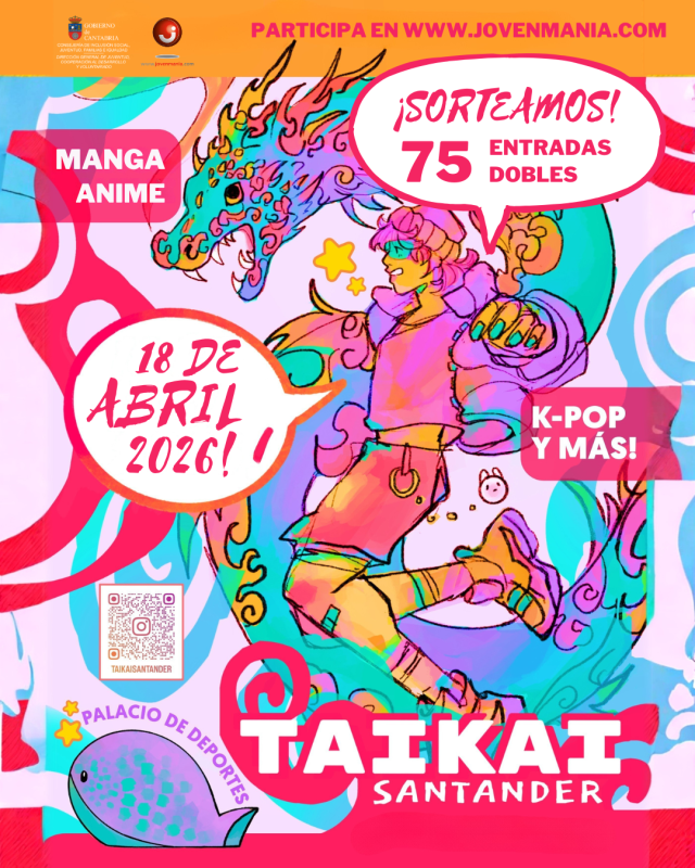 Taikai Santander Participa en nuestro concurso 75 entradas dobles