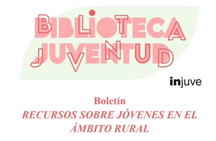 portada del bolet&iacute;n con letras rosadas sobre mancha verde y  fondo blanco