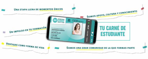 ISIC tu carné de estudiante