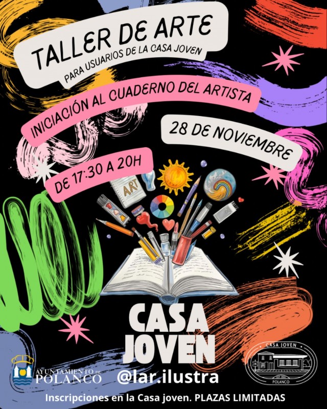 Cartel informativo del taller