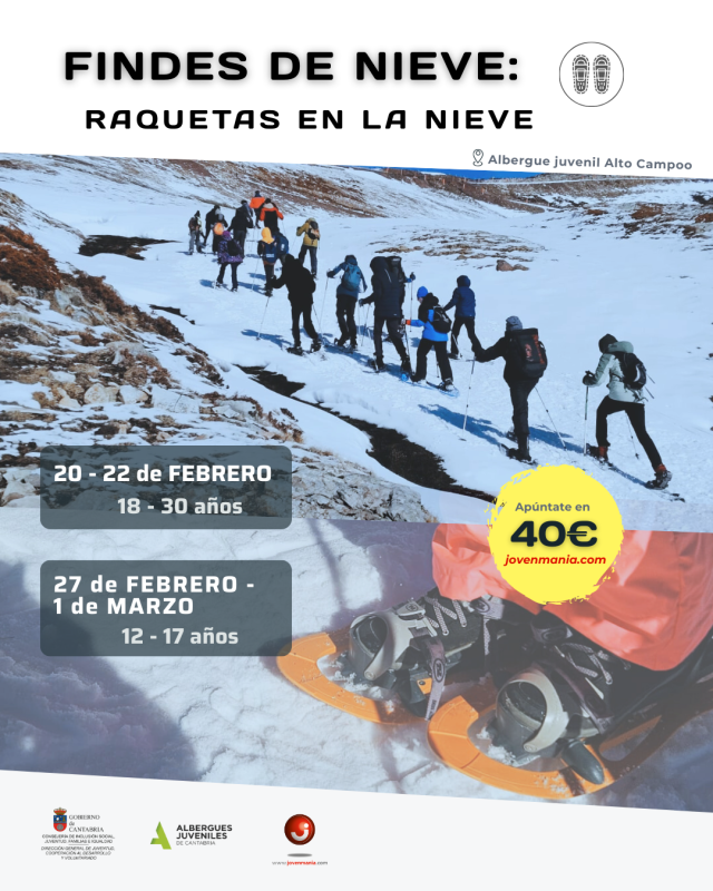 findes de nieve Raquetas de Nieve