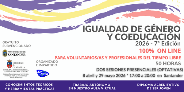 Curso de Formación en Igualdad de género y coeducación