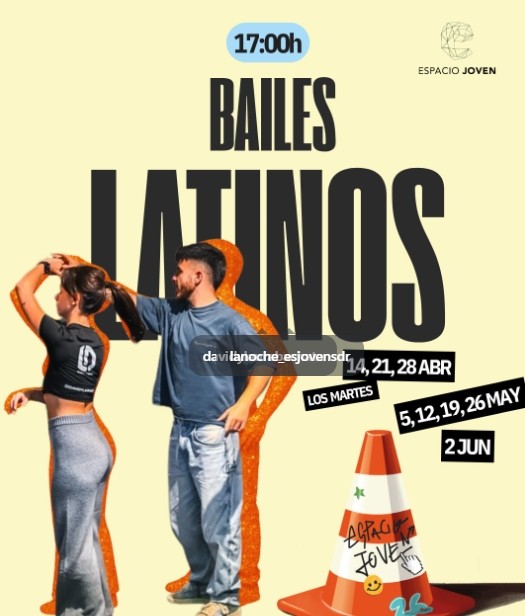 Santander. Bailes latinos los martes en el Espacio Joven