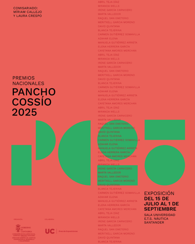 Premios nacionales Pancho Cossio 2025 EXPOSICION 15 JULIO