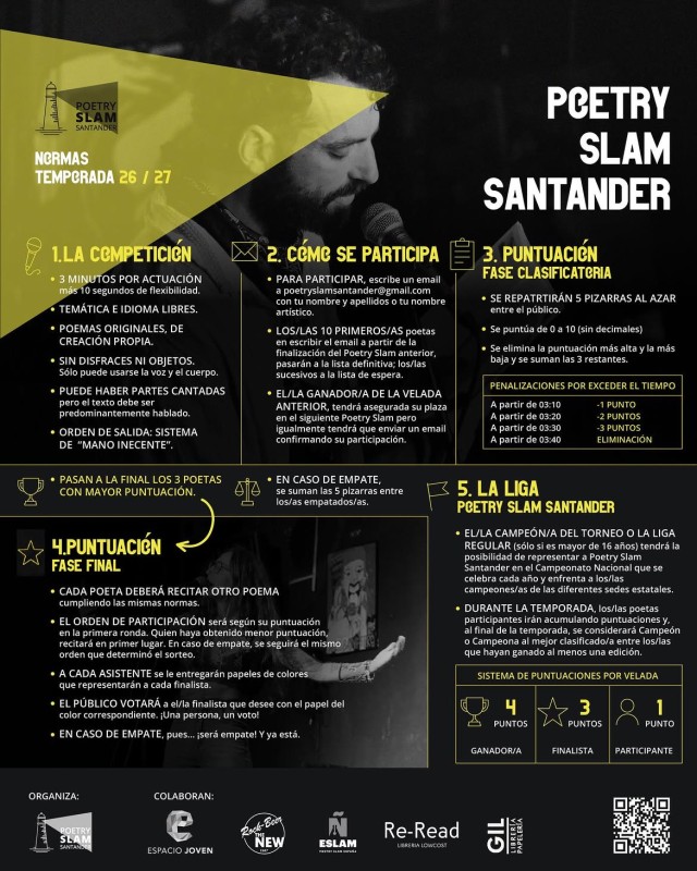 Santander. Poetry Slam Santander 26/27