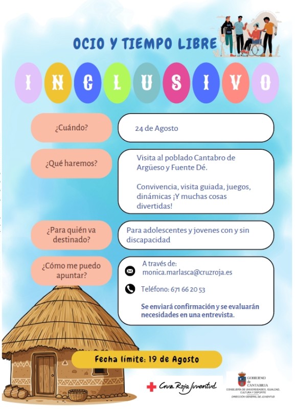 ocio y tiempo libre inclusivo jornada 24 agosto