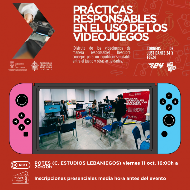 Pr&aacute;cticas responsables en el uso de los videojuegos