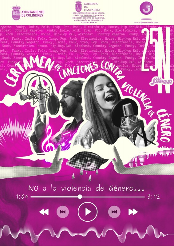 certamen de canciones contra la violencia de g&eacute;nero