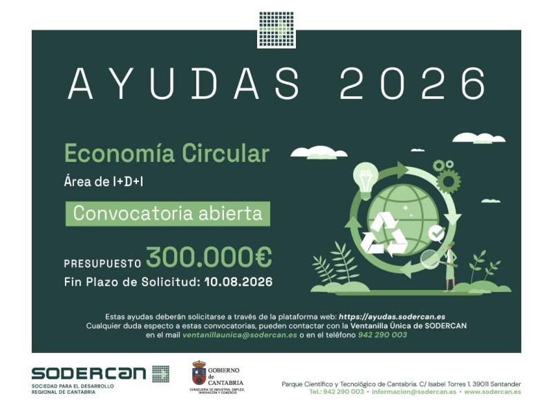 Ayudas para proyectos de I+D en el ámbito de la economía circular en la industria