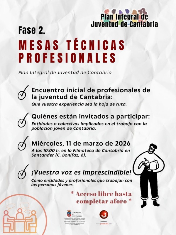 Encuentro inicial de profesionales de la juventud de Cantabria
