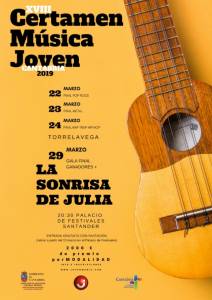 Cartel certamen de M&uacute;sica Joven 2019