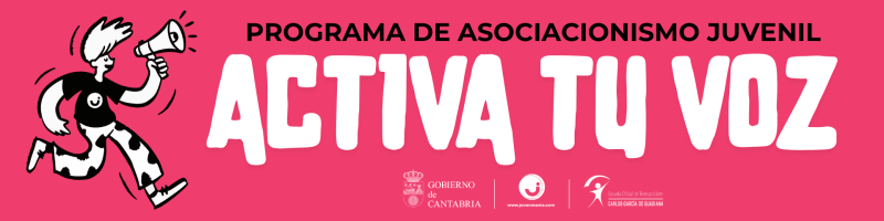 Ilustración de Joven con megáfono