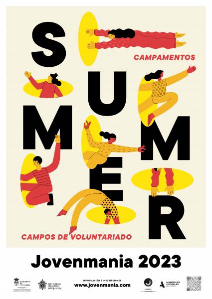 Summer  Verano Jovenmania 2023  campamentos campos de voluntariado
