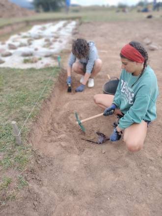 Campo de arqueología en Julióbriga