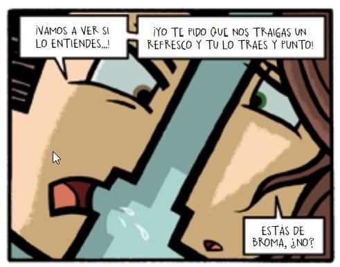 imagen del Cómic Pillada por Ti