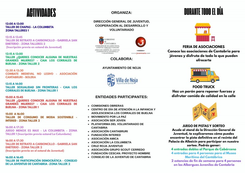 Programa Feria de Asociacionismo Juvenil