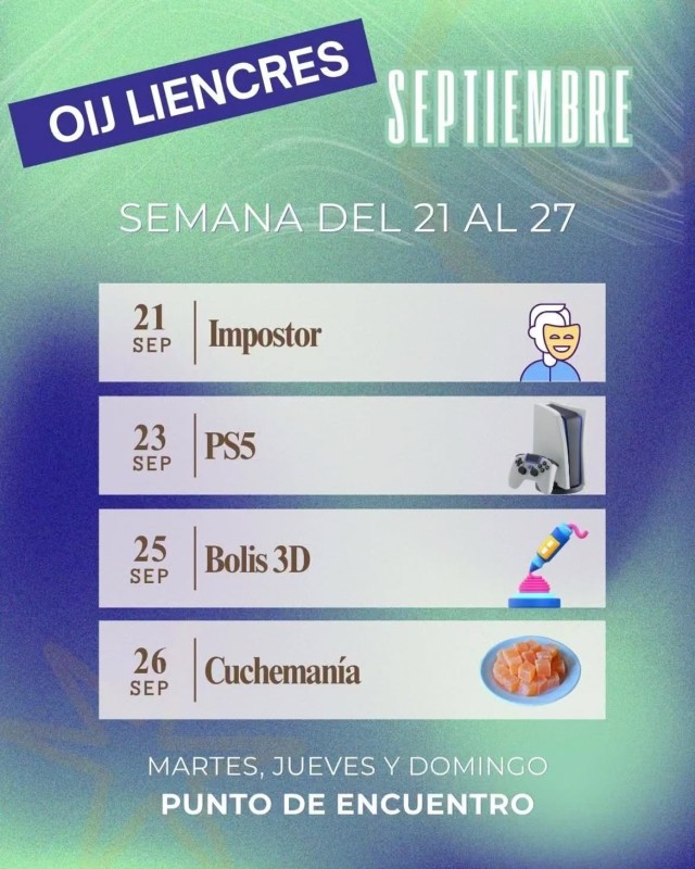 Piélagos. Nuevas actividades de ocio juvenil liencres