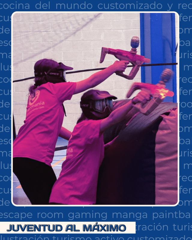 juventud al Máximo paintball