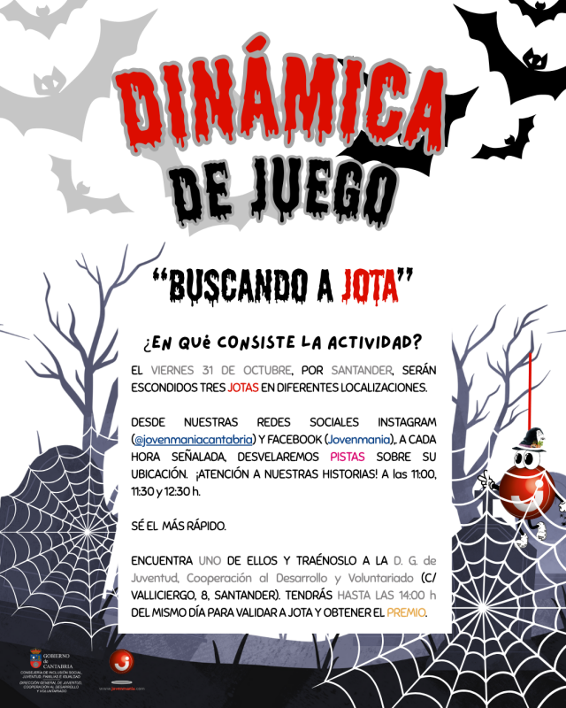 cartel de Buscando a Jota