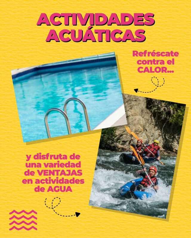 descuentos en actividades acuaticas con tu carnet joven