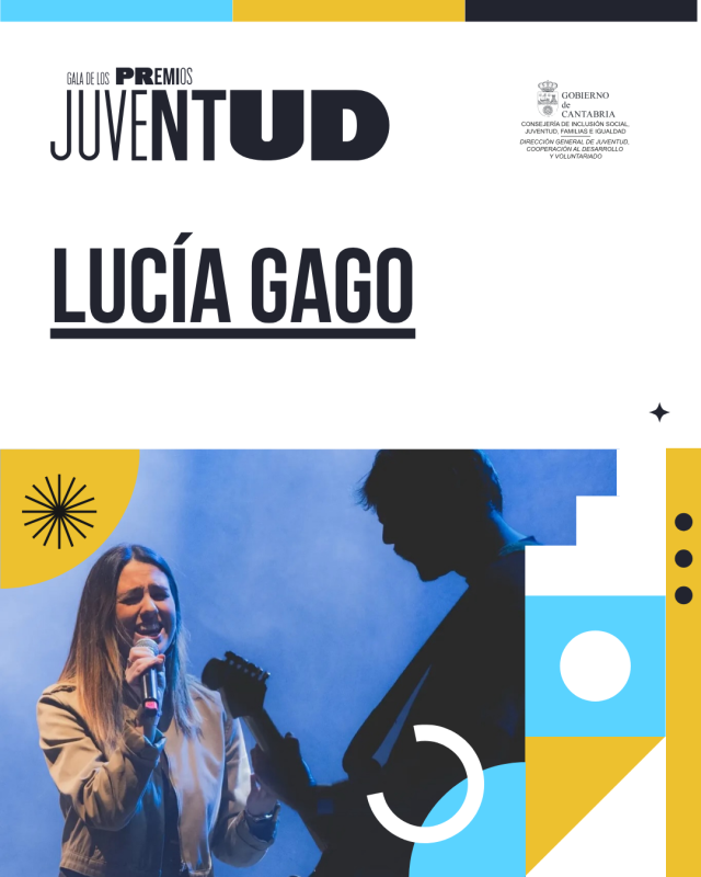 Gala de los Premios Juventud 2026 lucía gago