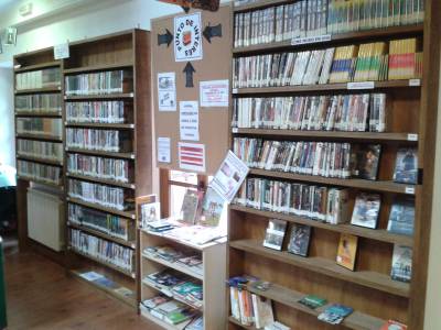 Compartimos espacio con la biblioteca municipal